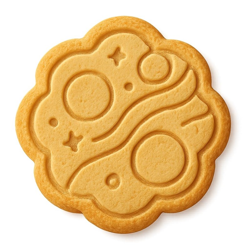 Stellar Nebula Planets Cookie Cutter & Stamp, Fondant & Clay - 4x4 gallery