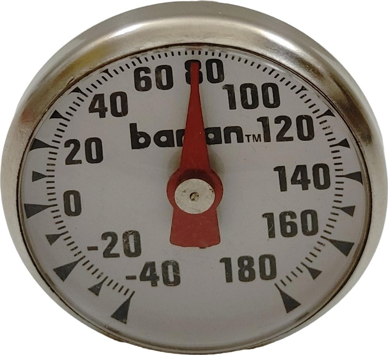 2 Lot Barjan 29180 Pencil Type - 1 inch Meat and Produce Thermometer gallery