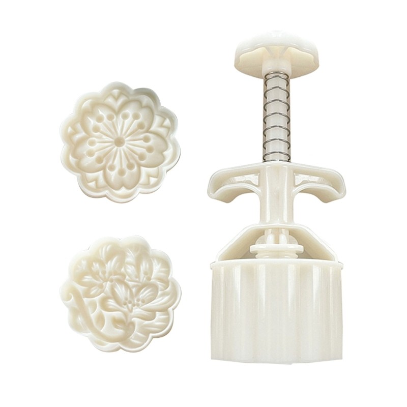 Flower Shape Dessert Decorating Tool Baking Molds Dessert Press for Baking Lover