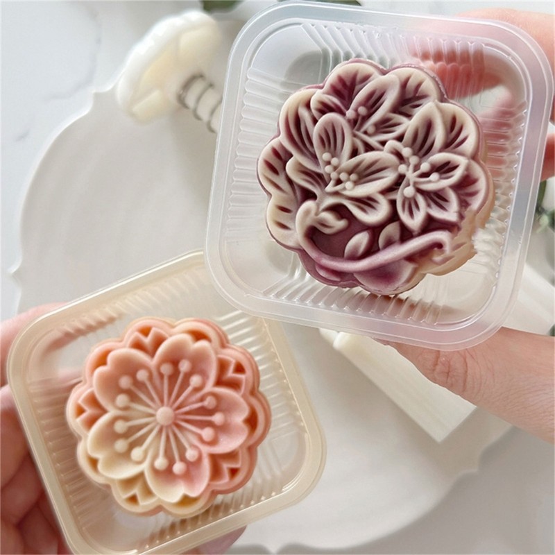 Flower Shape Dessert Decorating Tool Baking Molds Dessert Press for Baking Lover gallery