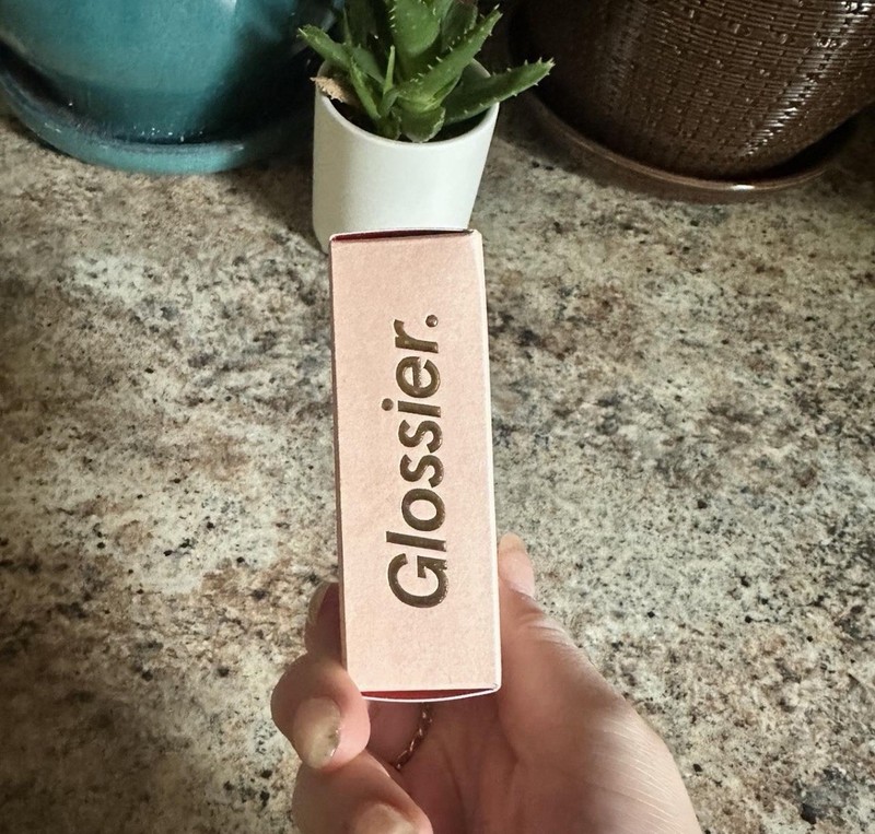 Glossier G Large Metal Cookie Cutter Silver with Original Box gallery