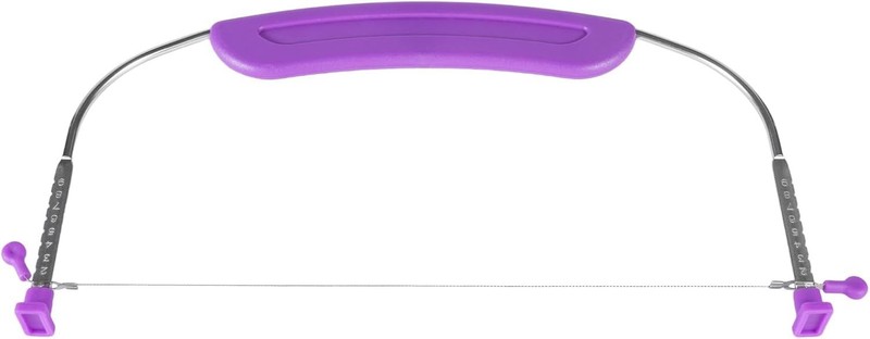 Cake Leveler Slicer Adjustable Stainless Steel 10 Inch Food Grade Purple gallery