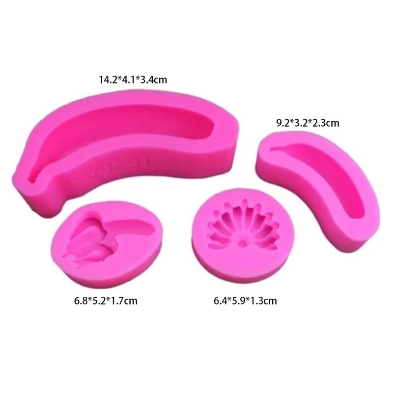3D Banana Shaped Silicone Molds Fondants Chocolate Molds DIY Cake Decorating gallery