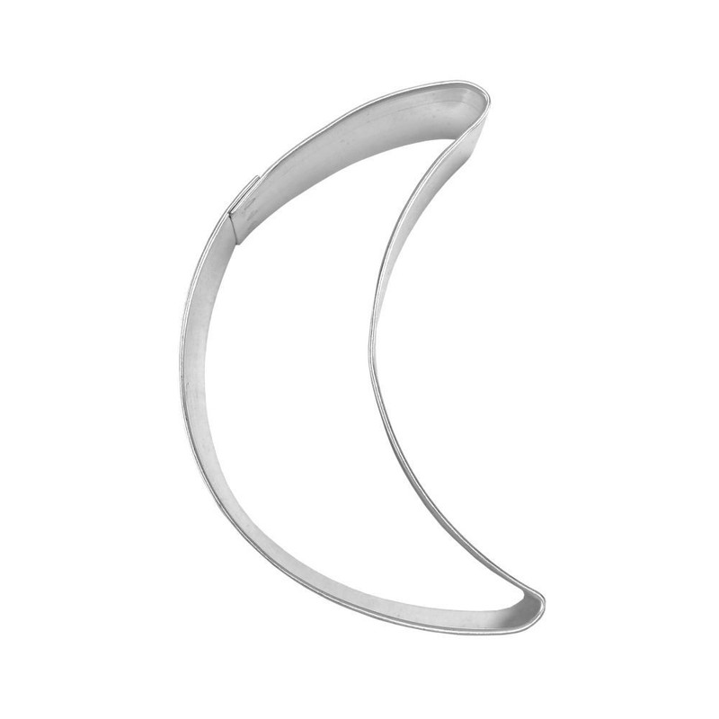 Folk Crescent Moon Cookie Cutter 3'' Metal gallery
