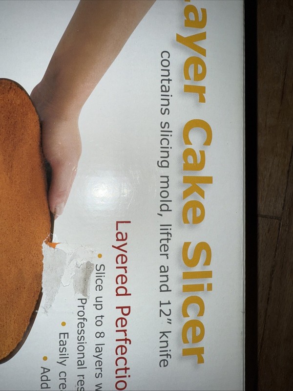 Zenker by Frieling 8 Layer Cake Slicer, Lifter & Knife in Box NEVER USED Germany gallery