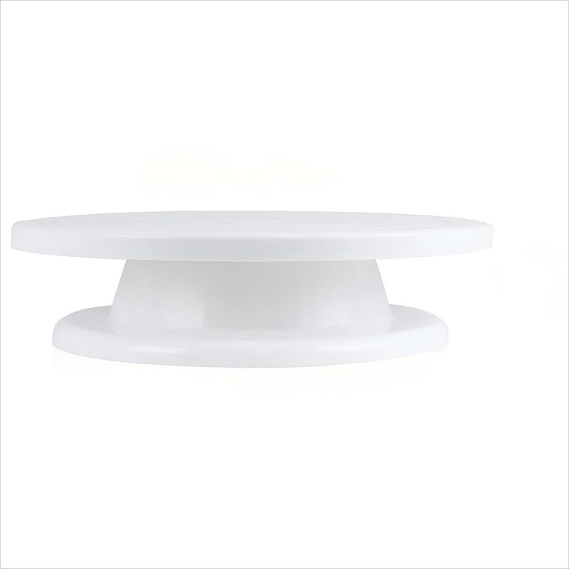 11 Inch Cake Turntable, Smooth 360° Rotating Cake Stand with Non-Slip Base, P... gallery