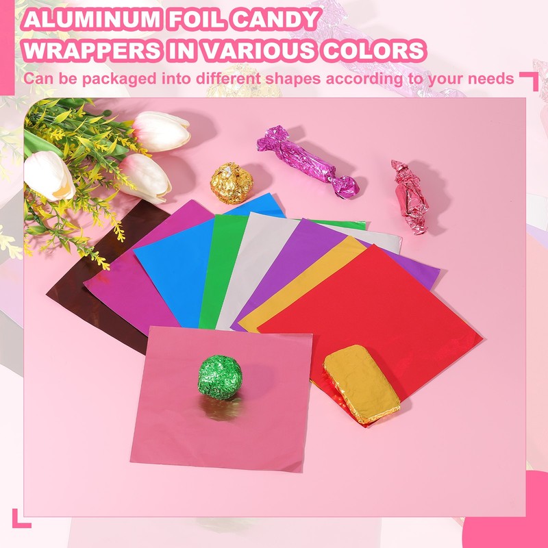200pcs Chocolate Gift Cards 7.87x7.87" for Pink/Lilac Box gallery