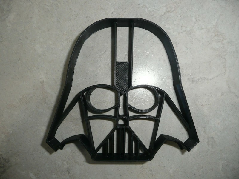 DARTH VADER HEAD HELMET STAR WARS CHARACTER COOKIE CUTTER USA PR4131 gallery