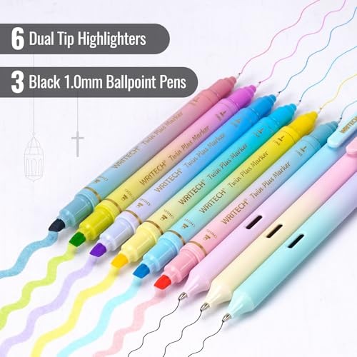 Bible Mate Journaling Set: No Bleed Aesthetic Highlighters & Multicolor-1.0mm gallery