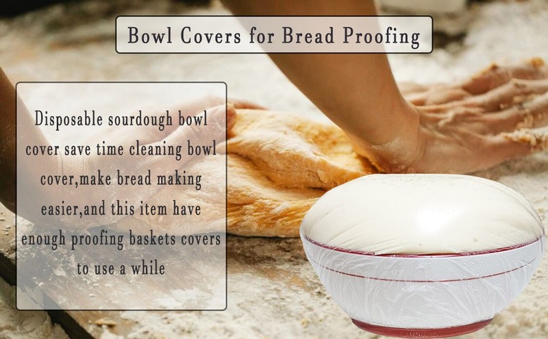 100pcs Elastic Bowl/Basket Covers for Proofing,Shower s for gallery