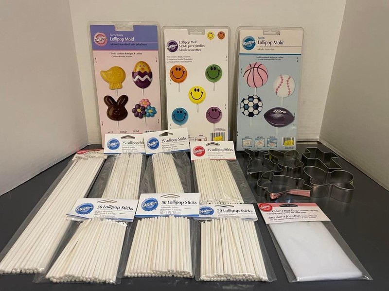Variety of Lollipop Molds, Lollipop Sticks & More!