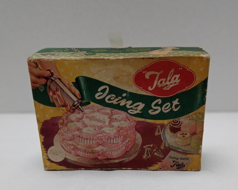 Vintage Tala Icing Set No. 1705 Made in England Original Box & Instructions