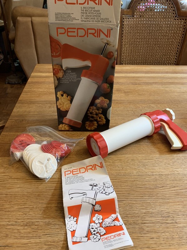 PEDRINI Made in Italy Biscuit Maker Cookie Press