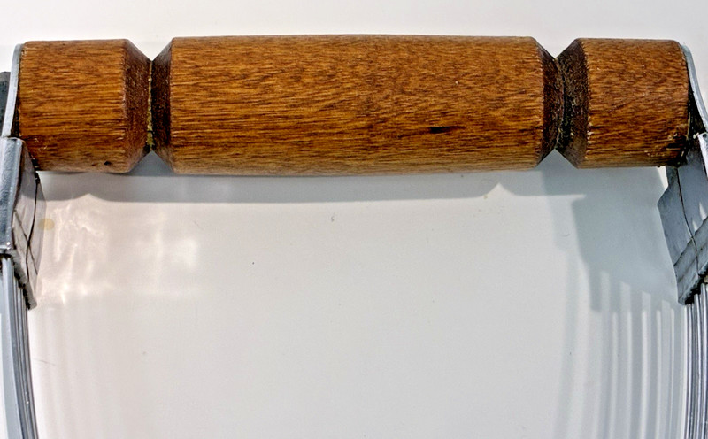 Bonny USA Pastry Dough Blender Cutter Mixer Wooden Handle Vintage Rustic gallery