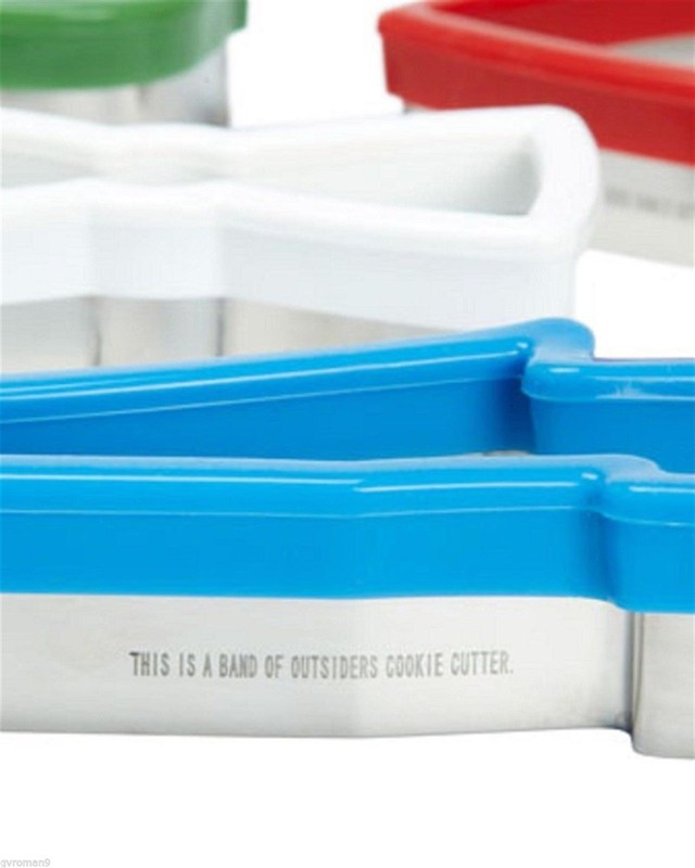 Case of 10x Band Of Outsiders Cookie Cutter & Stamper Set Retro Neiman Marcus gallery