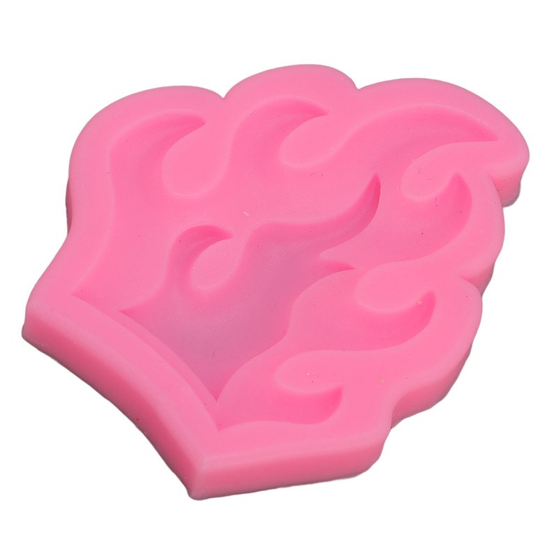 Flame Fondant Molding Silicone Non Stick Easy Model Removal Fire Shape Baking gallery