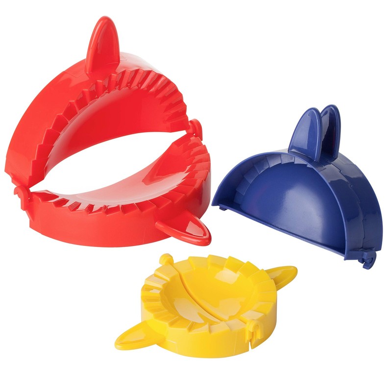BTaT- Dough Press Set, 3 Pack, Dumpling, Empanada, Pastry and Turnover Press,…