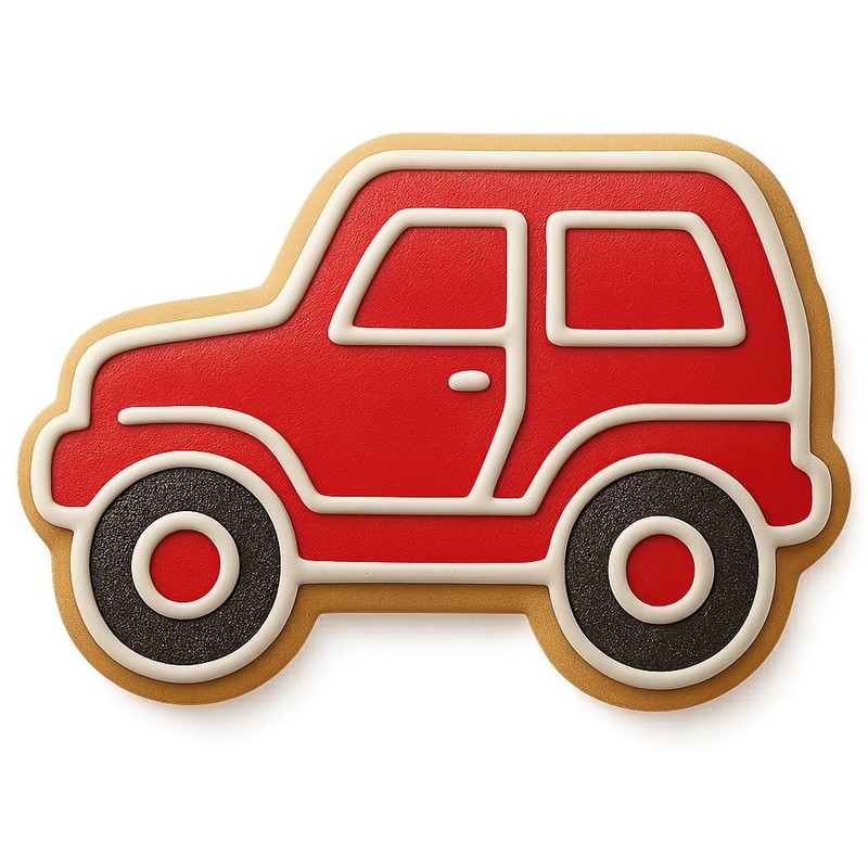 Rocky Ridge Rambler Cookie Cutter & Stamp, Fondant & Clay - 4x2.8 gallery