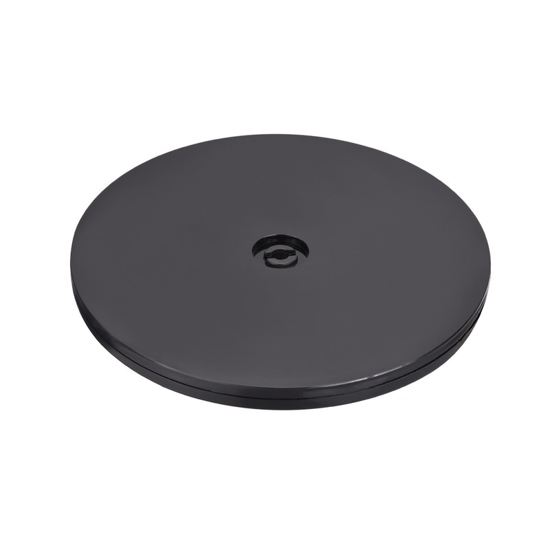 7 Inch Rotary Swivel Bracket with Steel Ball Bearings, Black