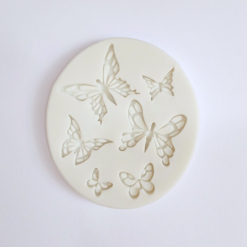 BUTTERFLIES VARIETY MOLD, Fondant Mold, Mini Treats Decoration Summer Cake Mold