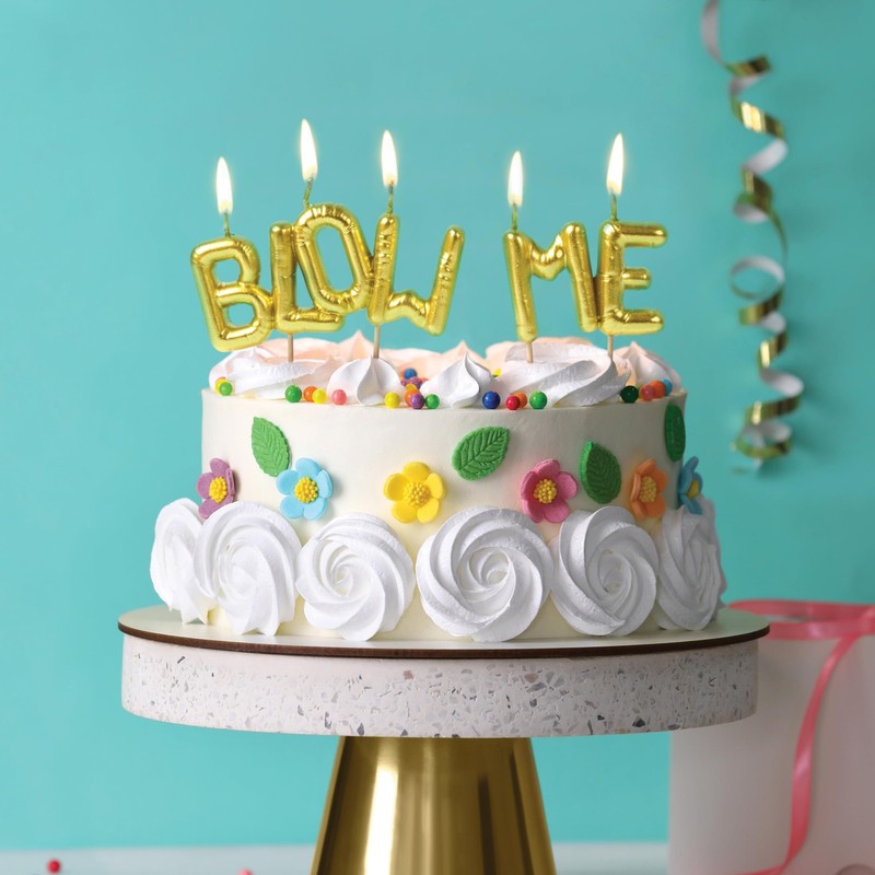 Genuine Fred Fancy That Party Candles, 3 inches, Blow Me gallery