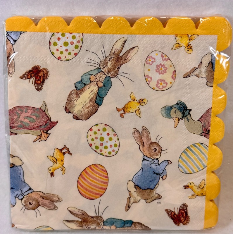 Peter Rabbit Beatrix Potter Easter Cupcake Kit 24 Toppers & Liners & Napkins gallery