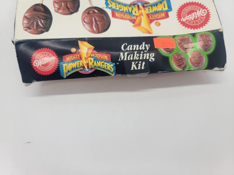 Mighty Morphin Power Ranger Chocolate Candy Making Kit Used Makes 10 Incomplete gallery