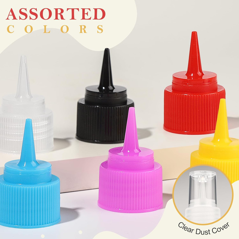 Icing Bottle for Cookie Decorating, 10 PCS Writer Squeeze Bottles, Small Easy Sq gallery