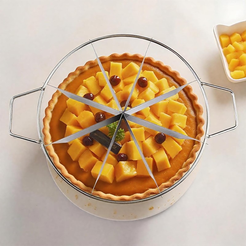 Pie Cutter Cookie Cutters Pizza Cutter Stainless Steel Cake Cutter Slicer gallery