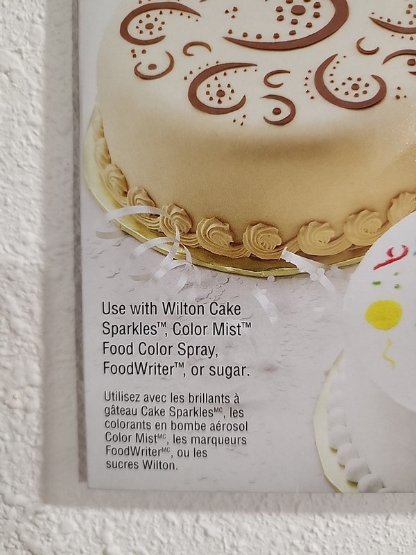 WILTON Cake Stencils Variety Pack of 4 Stock #417-148 NIP gallery