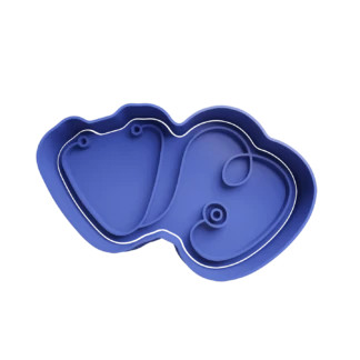 Stethoscope Medicine Cookie Cutter Fondant Biscuit Baking Tool