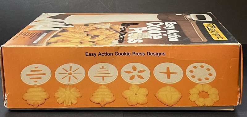 Hutzler-Gerda 1983 Easy Action Cookie Press & Food Decorator, West Germany 695 gallery