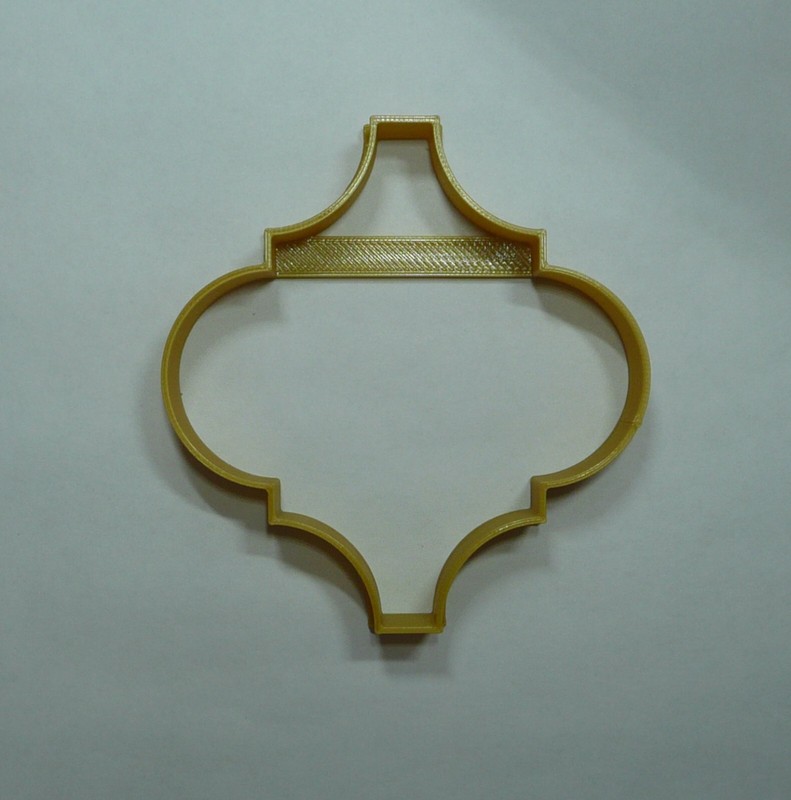 ARABESQUE TILE FRAME SHAPE COOKIE CUTTER MADE IN USA PR5533 gallery