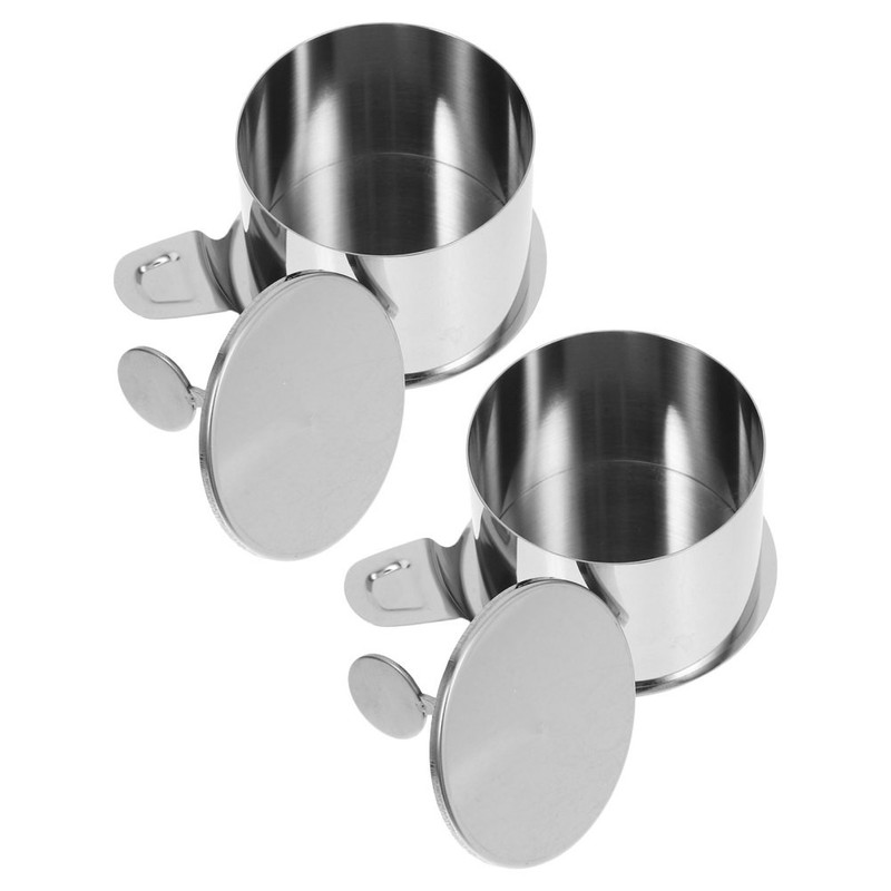 2 Set Seamless Mousse Circle Cake Mould Baking Forms Cakes Cutter Ring gallery