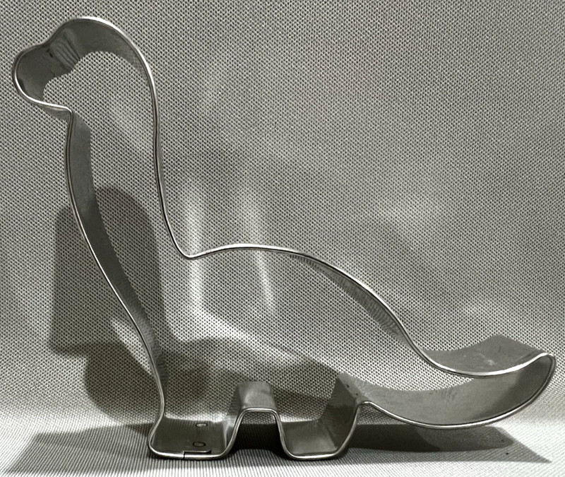 Ann Clark Dinosaur Cookie Cutters-Made in USA-Alloy Steel-5 Dino's & 1 Heart gallery