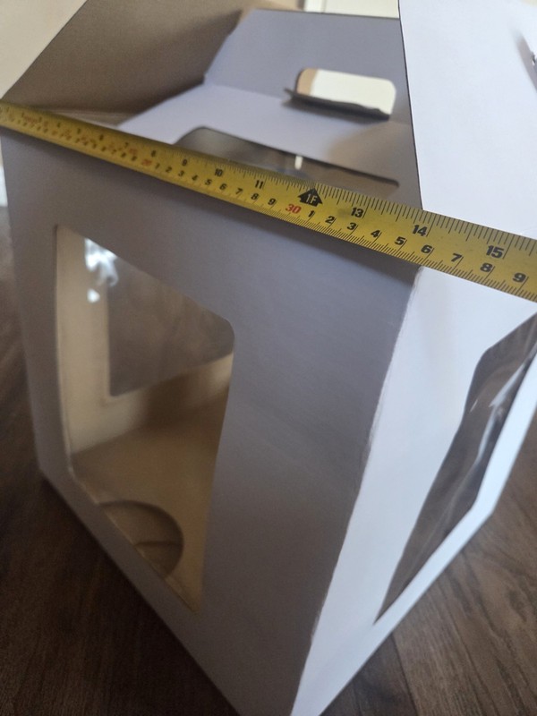4 Pack Tall Cake Boxes For Tier Cakes 14x14x14 Inch Disposable Layer Tall Cake gallery