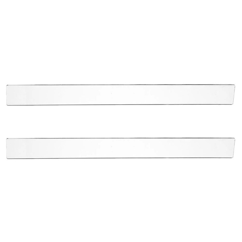 2 Pcs Rolling Pin Guides Reusable Acrylic Baking Dough Thickness Measuring gallery
