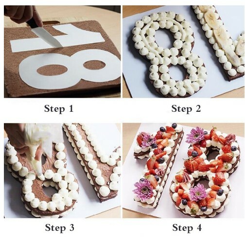 CAKE ALPHABET LETTERS CAKE ACCESSORIES PASTRY DECORATION NAME GIFT gallery