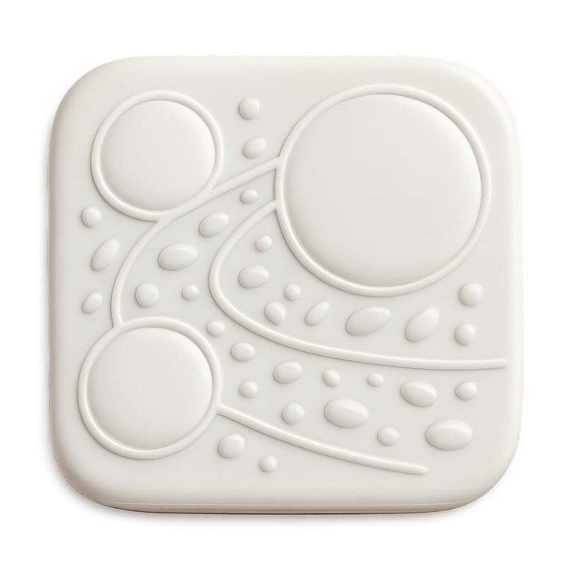 Asteroid Belt Planets Cookie Cutter & Stamp, Fondant & Clay – 4×4
