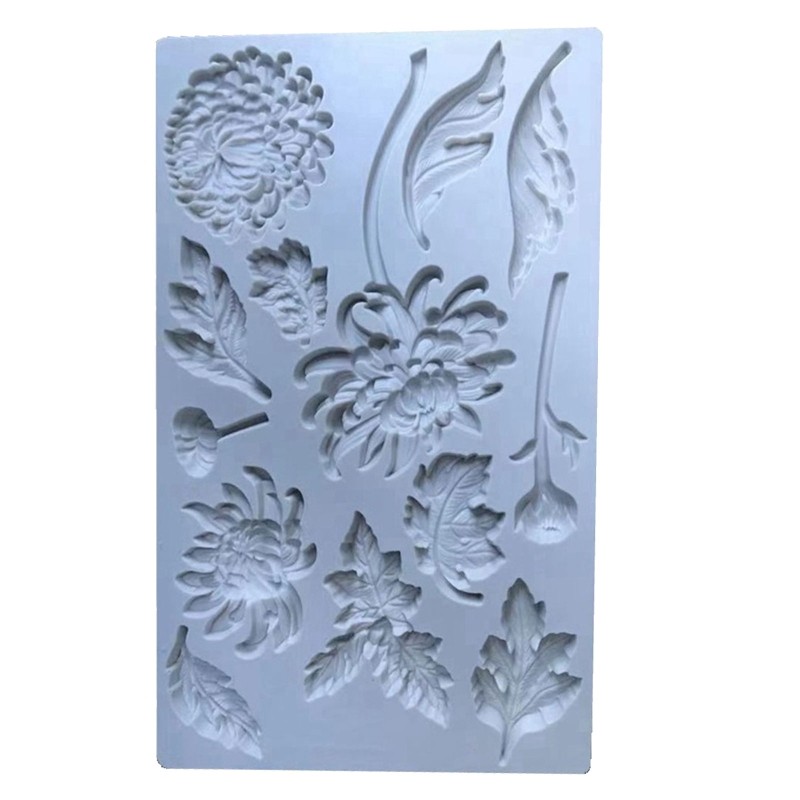Exquisite Daisy Molds 3D Handmade Soap Bar Craft Kitchen Baking Fond Family Home