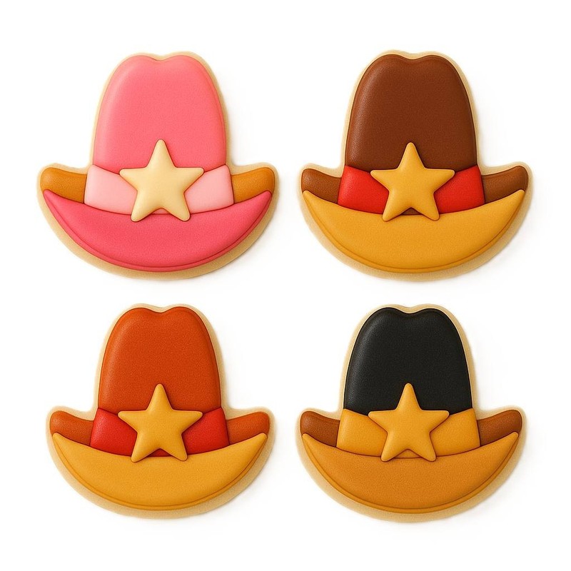 9 Piece Mini Western Southwestern Cookie Cutter Set Longhorn Steer Cactus Metal gallery