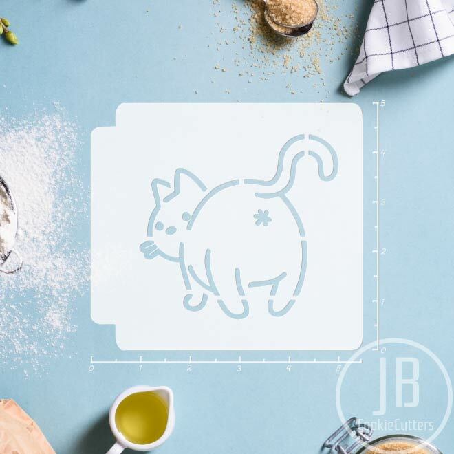 Cat Butt 783-B292 Stencil