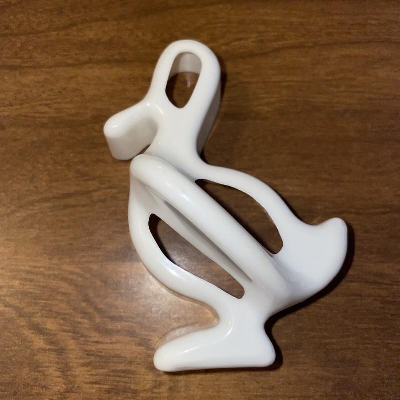 White 3″ Wacky Goose Duck Cookie Cutter Art Mold Unbranded