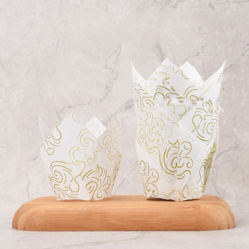 50PCS Newspaper Cupcake Liner Baking Cup for Wedding Party Muffin Cupcake5702 gallery