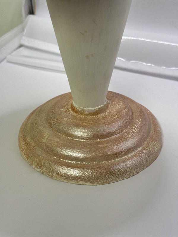 Cake stand with cast iron base 8” Tall 9” Wide gallery