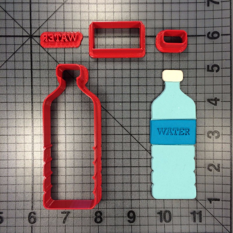 Bottle Water 266-210 Cookie Cutter Set