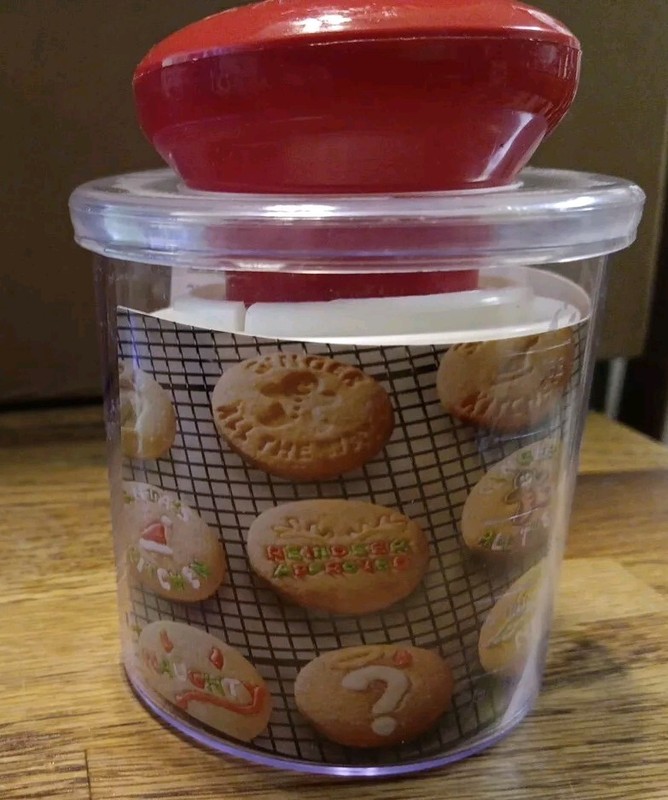 Hutzler Santa's Kitchen Cookie Stamp Set Of 6 Different Christmas Cookie Stamps gallery