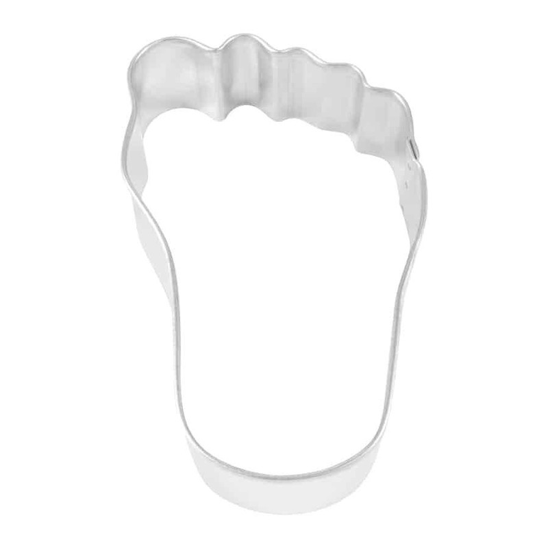 Foot Baby Cookie Cutter BABY SHOWER Metal