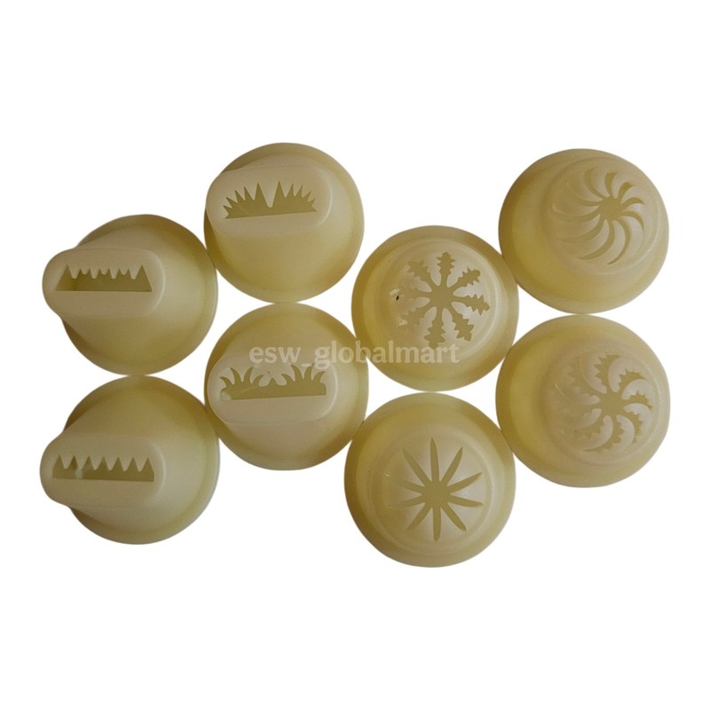 Pineapple Tart Nastar Mold Presser Biscuit Pump Set No.186 [8 pattern] gallery