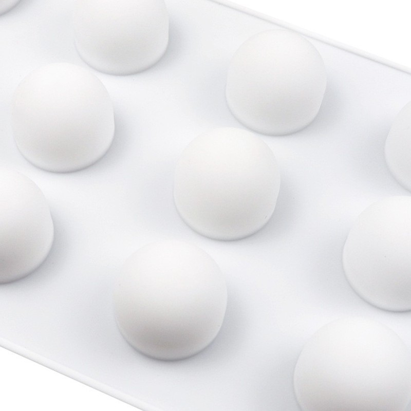 2×15pcs three-dimensional small round ball mooncake filling mousse filling mold gallery